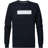 Petrol Industries Heren sweater m-3020-swr369 5107 dark sapphire