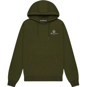 Aquascutum - Active Big Logo - Hoodie - Groen