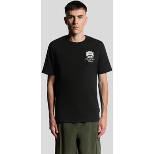 Lyle & Scott - Legends Op Het Veld - T-shirt - Zwart