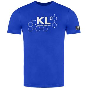 New Balance - KL2 Elements - T-shirt - Blauw - Korte Mouw - Heren