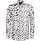 Gabbiano Heren overhemd 333518 101 white