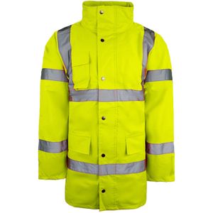 Dickies - Motorway Safety - Waterdichte Jas - Geel