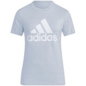 Adidas - Essentials Logo T-shirt - Dames - Katoen - Korte Mouwen