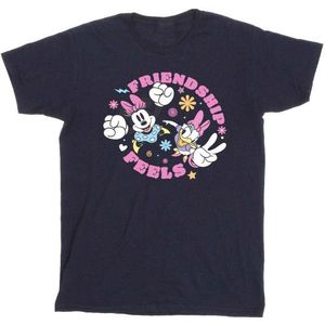 T-shirt - Gedrukt - Ronde Hals - Katoen - Korte Mouwen