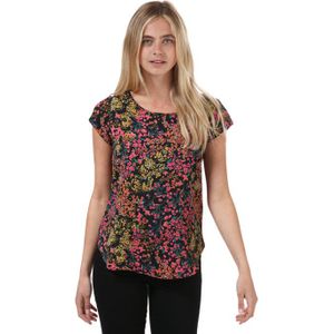 Only - Nova Lux - Damestop - Marineblauw - Korte Mouwen