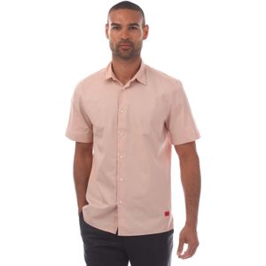 HUGO - Ebor - Shirt - Roze - Relaxed-Fit