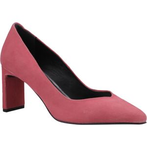 Hush Puppies - Olivia - Suède Schoenen - Koraal - Dames