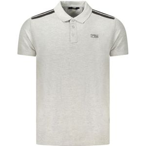 Cavalli Class - Polo Shirt - Grijs - Katoen - Korte Mouwen