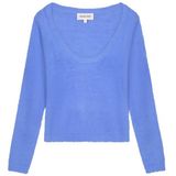 Fabienne Chapot - Trui - Blauw - Normale Pasvorm - Lange Mouw