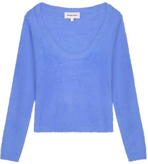 Fabienne Chapot - Trui - Blauw - Normale Pasvorm - Lange Mouw