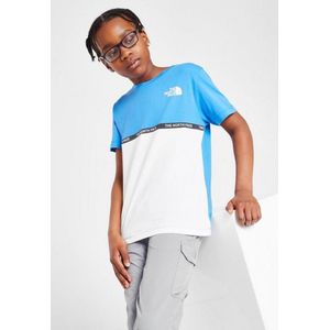 The North Face - Train & Logo - T-shirt - Blauw-Wit - Kinderen