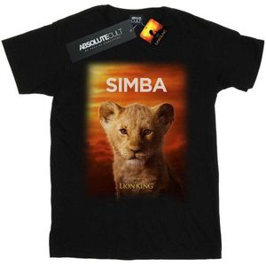 Li-cense Disney heren the lion king movie baby simba poster t-shirt