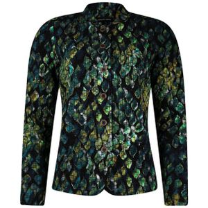 Roberto Sarto - Jack 531110-P1100 - Damesjack - Groen - Paisley Print