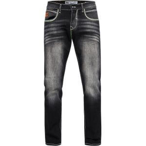 Rusty Neal - TOYAMA - Jeansbroek - Regular Fit - Met Contrastnaad