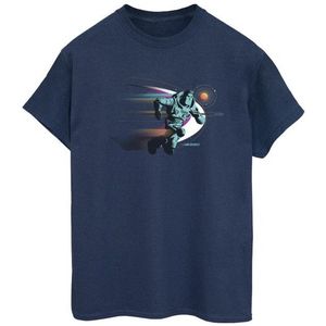 Li-cense Disney dames lightyear running buzz cotton boyfriend t-shirt