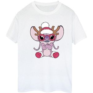 Li-cense Disney dames lilo & stitch angel rendier katoenen vriendje t-shirt