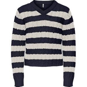 Kogjanny - Gebreide Pullover - V-Hals - Lange Mouwen - Relaxed Fit