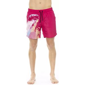 Zwemshorts met geometrisch figuurprint