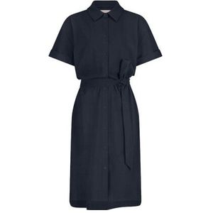 Studio Anneloes Louna blouse dress navy
