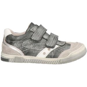 Jochie & Freaks 12544 - Klittenbandschoenen - Zwart/Zilver