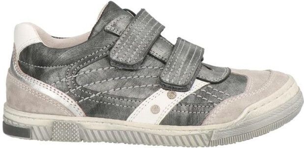 Jochie & Freaks 12544 - Klittenbandschoenen - Zwart/Zilver