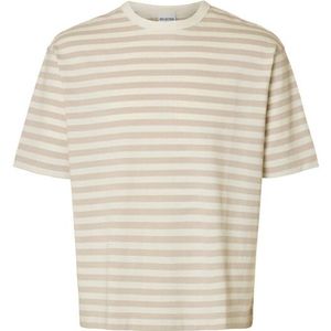 Selected Homme - T-shirt korte mouw - Zand - 16098570