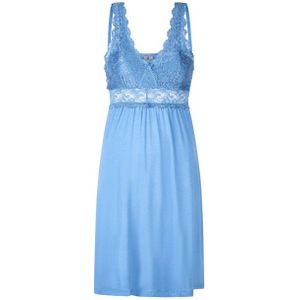 By Louise - Slipdress - Nachthemd - Lichtblauw