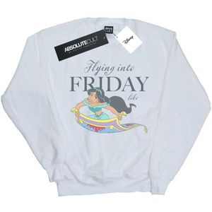 Li-cense Disney dames prinses jasmine flying into friday like sweatshirt