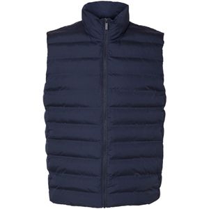 Selected Barry quilted gilet sky captain