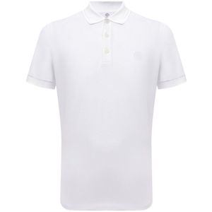 Burberry - Poloshirt - Wit - Monogramborduursel