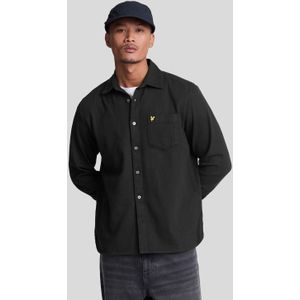 Lyle And Scott - Worsted Twill - Herenoverhemd - Zwart
