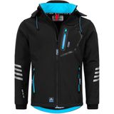 Arctic Seven - Softshell Jas - Zwart - Heren - Overgangsjas