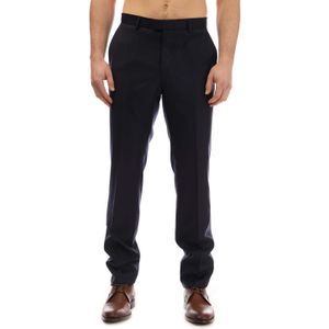 BOSS - T-Glover3 - Herenbroek - Marineblauw - 100% Scheerwol