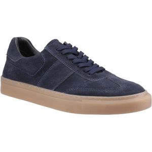 Hush Puppies - Riley - Sneakers - Navy - Suède