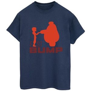 Li-cense Disney dames big hero 6 baymax fist bump cutout katoenen vriendje t-shirt