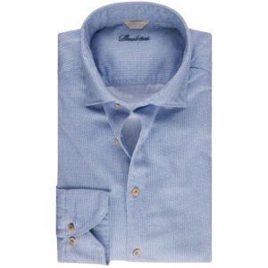 Stenströms Fitted body, c72 rc cuff casual lange mouw overhemden 6757218880