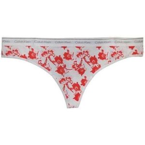 Calvin Klein Dames gebloemde logo string
