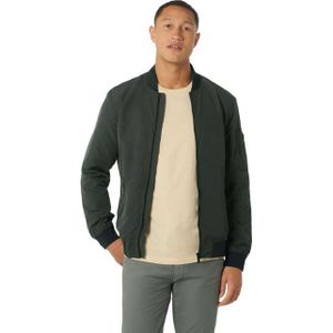 No Excess - Jacket Short Fit Bomber - Donker Staal - Zomerjas