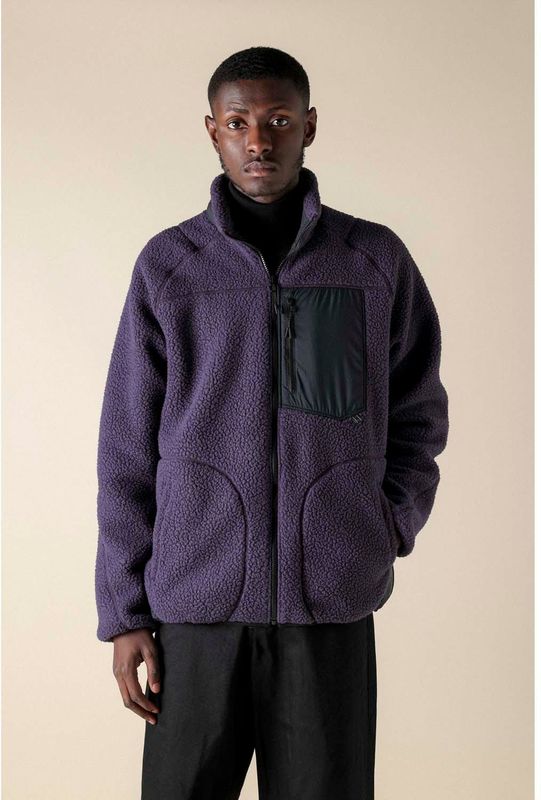 Mizuno POLARETC THERMALLOFT REVERSIBLE JACKET Midnight plum Heren Maat M