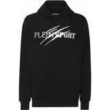 Plein Sport - Hoodie Sweatshirt Chrome Scratch Edition - Zwart - Katoen
