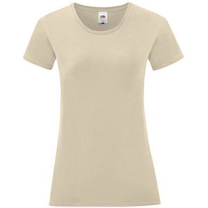 Fruit of the Loom - Iconic Combed Cotton - T-shirt - Dames