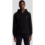 Lyle & Scott - Sports - Hoodie - Zwart - Lichtgewicht met Rits
