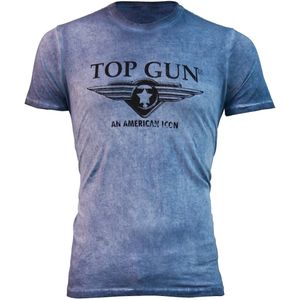 TOP GUN - Wing cast - Shirt - Blauw