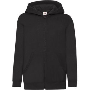 Fruit of the Loom - Kinder Jasje - Met Capuchon - Eenvoudig - 80% Katoen - 20% Polyester