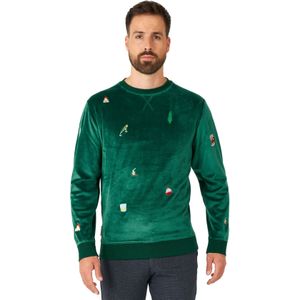 OppoSuits Velvet green xmas icons