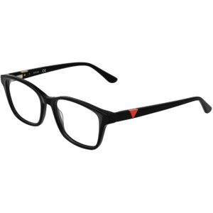 Guess - Vierkant Kunststof Montuur - Zwart - Accessoire - Dames