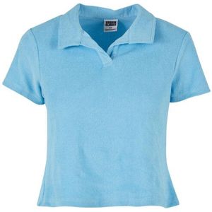 Urban Classics Dames badstof poloshirt