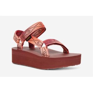 Teva - Flatform Universal - Sandalen - Rood