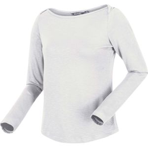 Regatta - Lakeisha - Damestop - Wit - Lange Mouw