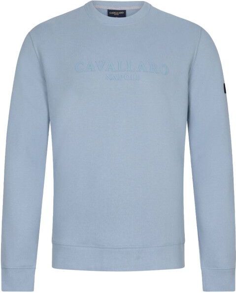 Cavallaro - Enego R Neck Sweat - Lichtblauw - Sweatshirt